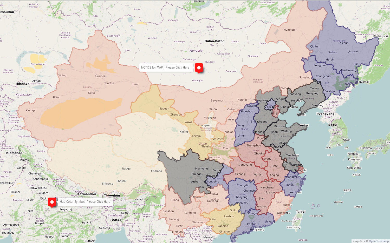 Work injury map preview