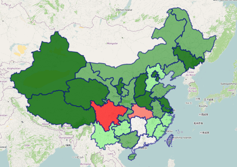 Floods and droughts map preview